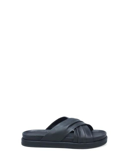 Miz Mooz Blue Talisa Slide Sandal