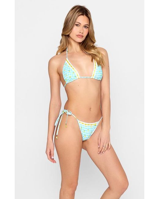 Beach Bunny Swimwear Multicolor Spritz Skimpy Bottom