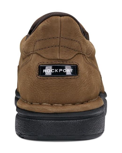 Rockport Brown Ellworth Slip-On Shoe for men