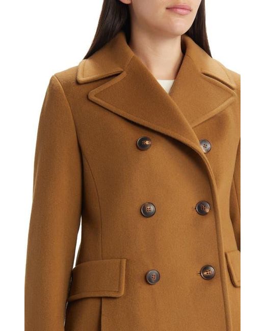 Fleurette Brown Ali Wool Peacoat