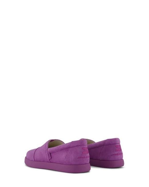 TOMS Purple X Jamie Mizrahi Alp Fwd Water Repellent Suede Slip-On Sneaker