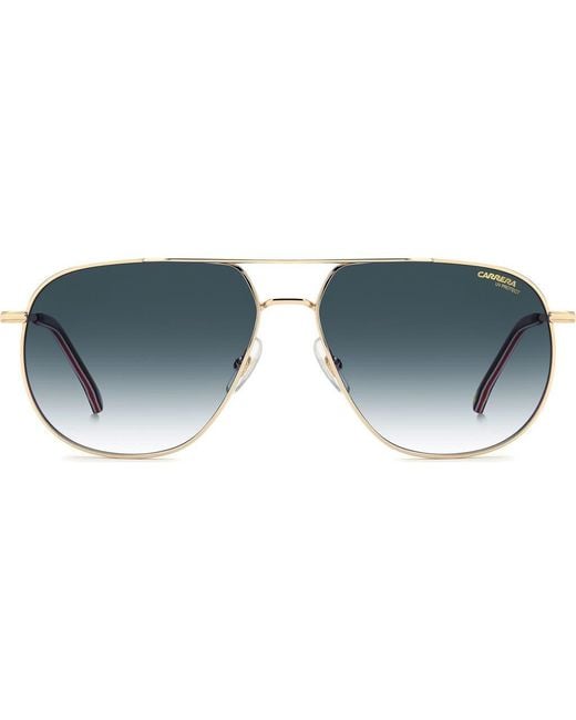 Carrera Blue 61Mm Gradient Navigator Sunglasses for men