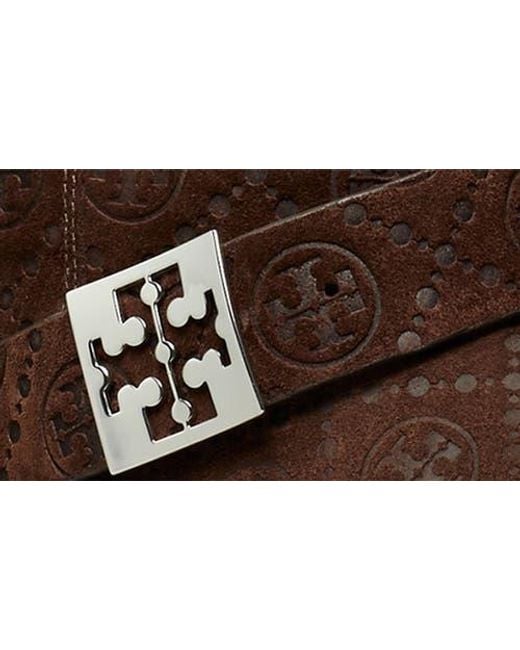 Tory Burch Brown Mellow Genuine Shearling Lined Platform Boot