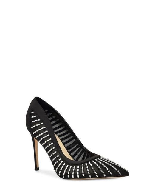 Nine West Black Feresah Pointed Toe Pump
