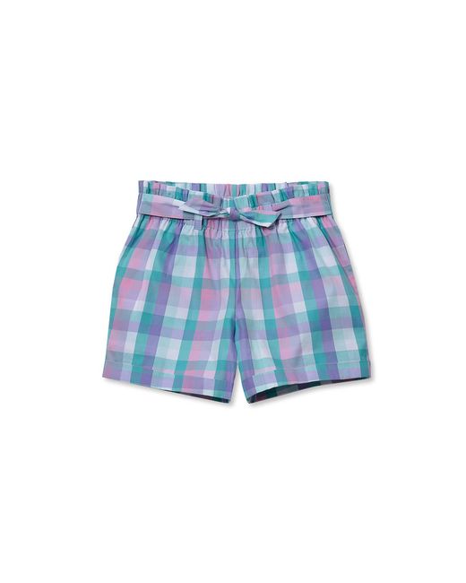 Lands' End Blue Girls Pull On Solid Shorts
