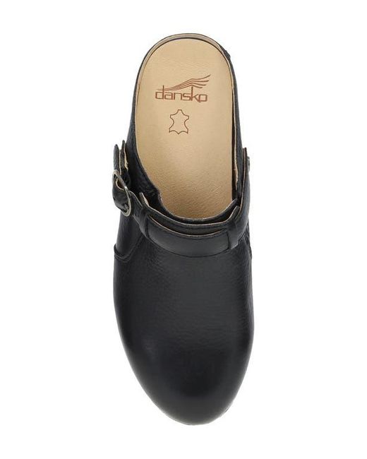 Dansko Black Millie Mule