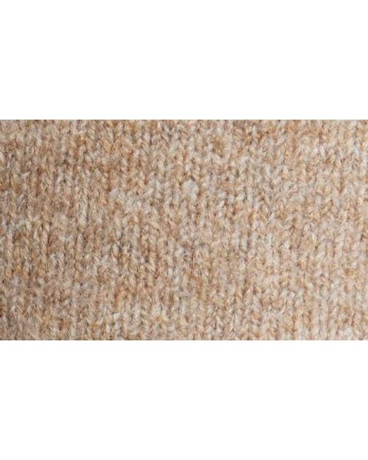 Vince Camuto Natural Fair Isle Crewneck Sweater