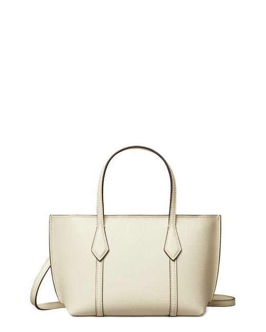 Tory Burch Natural Mini Perry Tote