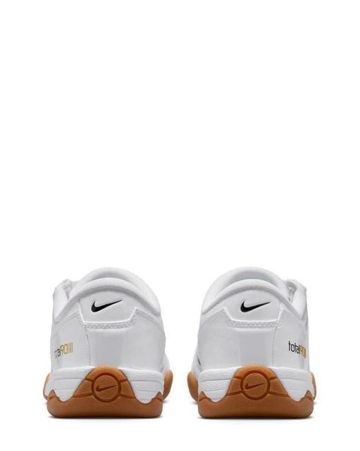 Nike White Total 90 Soccer Sneaker