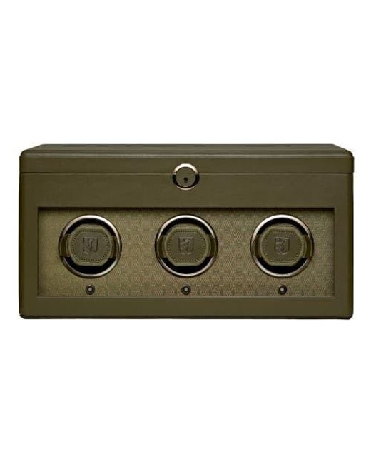 Wolf Green Earth Triple Watch Winder for men
