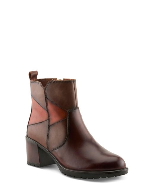 Spring Step Brown Patchpower Bootie
