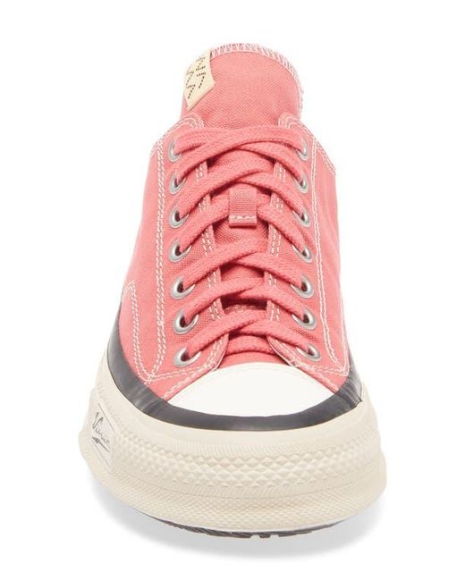 Visvim Pink Skagway Low Top Sneaker for men