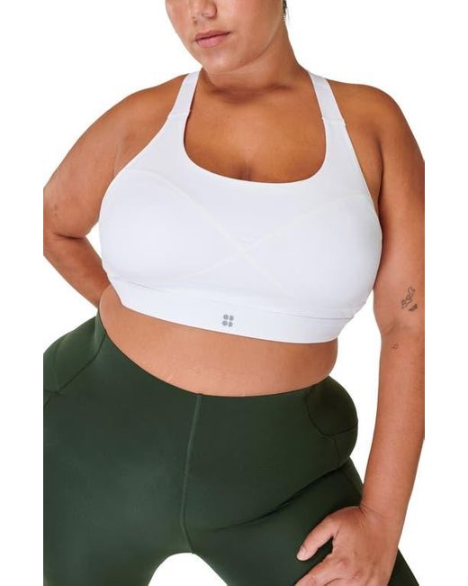 Sweaty Betty Green Power Medium Impact Sports Bra