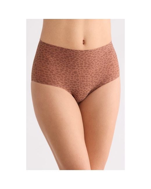 Chantelle Brown Soft Stretch High Waist Briefs