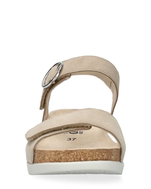 Mephisto Natural Oriana Strappy Wedge Sandal