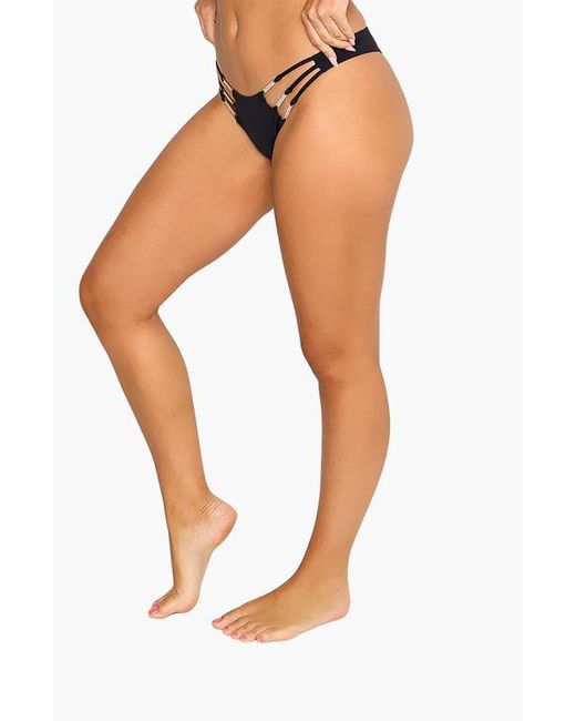 Beach Bunny Swimwear White Evie Tango Bottom