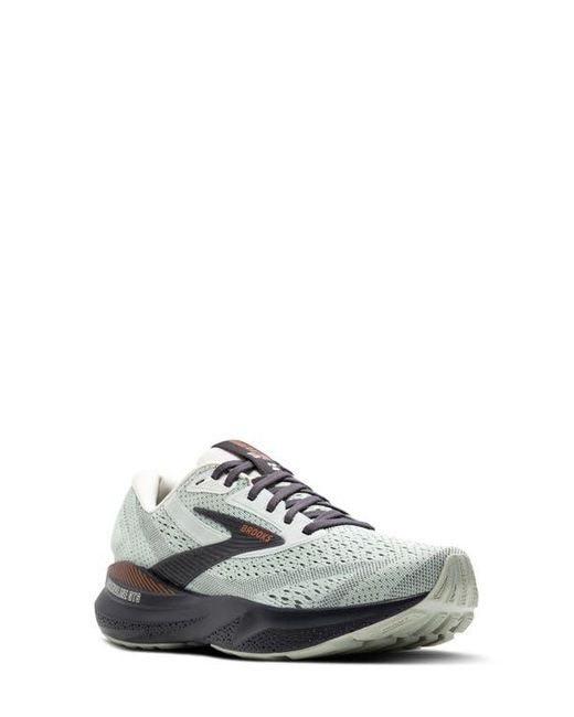 Brooks White Adrenaline Gts 24 Running Shoe