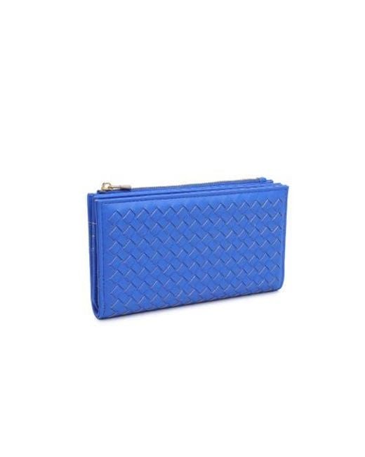 Moda Luxe Blue Thalia Wallet