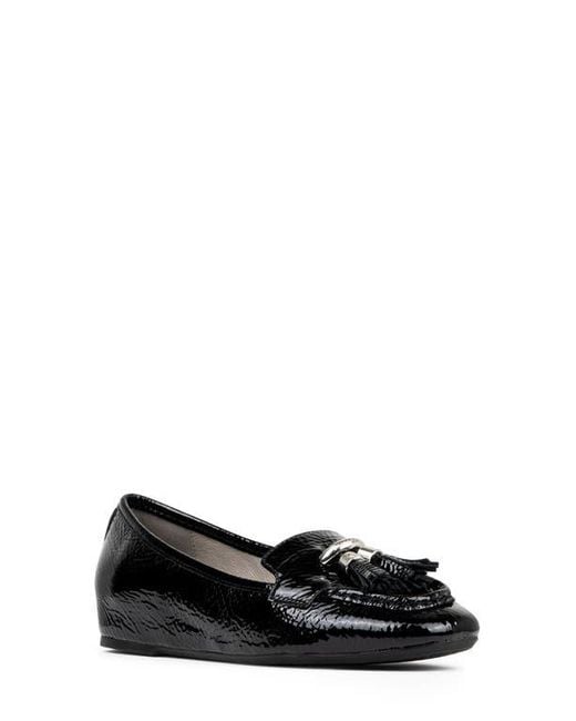 Donald J Pliner Tassel Loafer in Black | Lyst