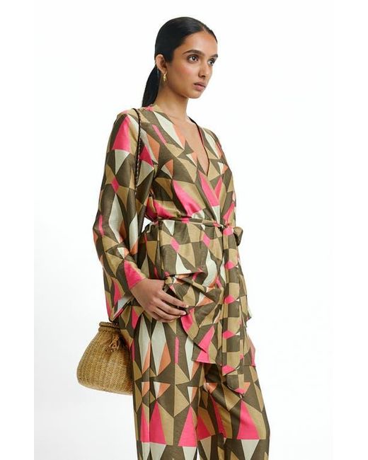 Diarrablu Multicolor Short Duster