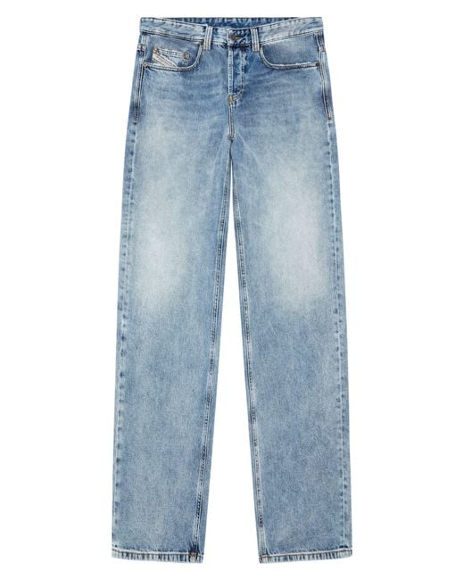 DIESEL Diesel 2001 D-macro Straight Leg Jeans in Blue for Men | Lyst
