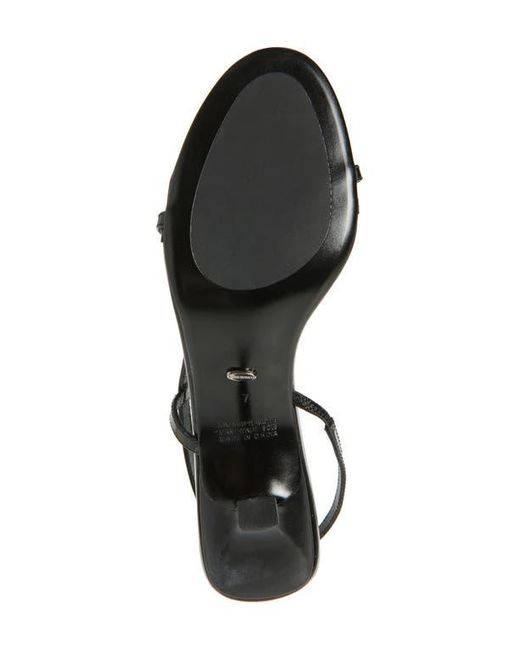 Tony Bianco Black Christine Slingback Sandal