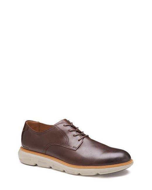 Johnston & Murphy Brown Larkin Plain Toe Derby for men