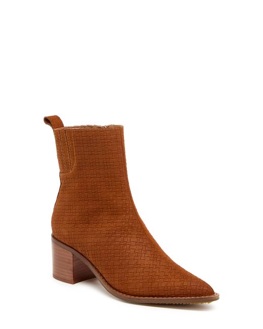Kelsi Dagger Brooklyn Brown Milly Pointed Toe Bootie