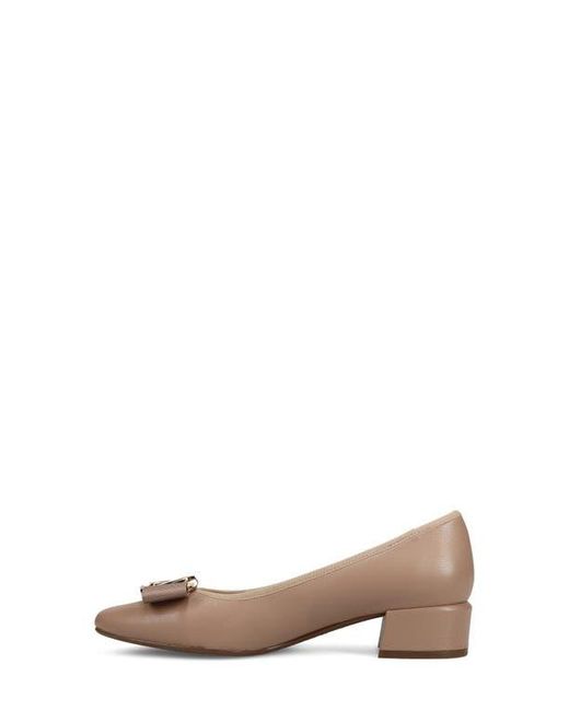 Vaneli Brown Amiel Pump
