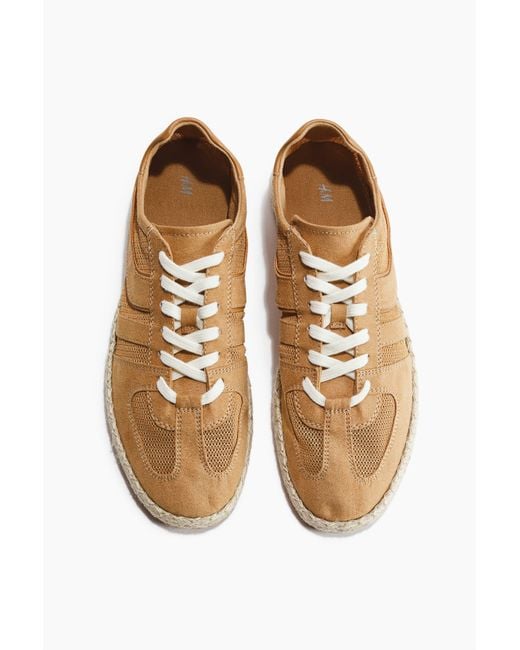 H&M Natural Espadrille Trainers