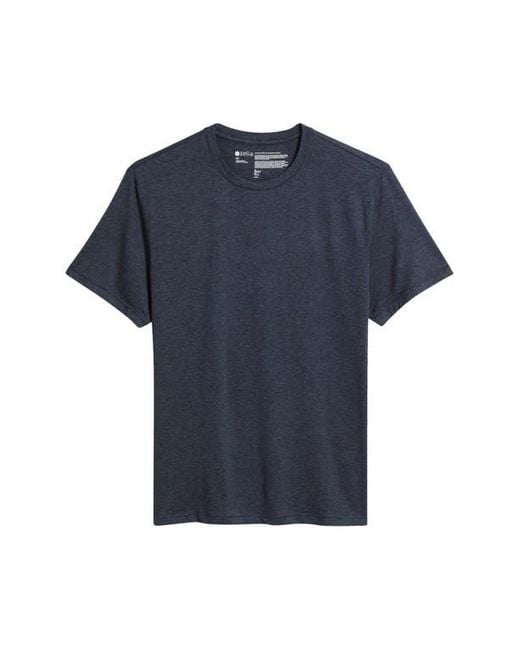 Zella Blue Dynamic Crewneck T-Shirt for men
