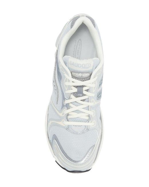 Saucony White Progrid Triumph 4 Sneaker