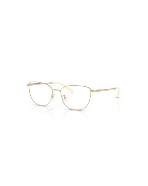 Tory Burch Metallic 52Mm Rectangle Optical Glasses