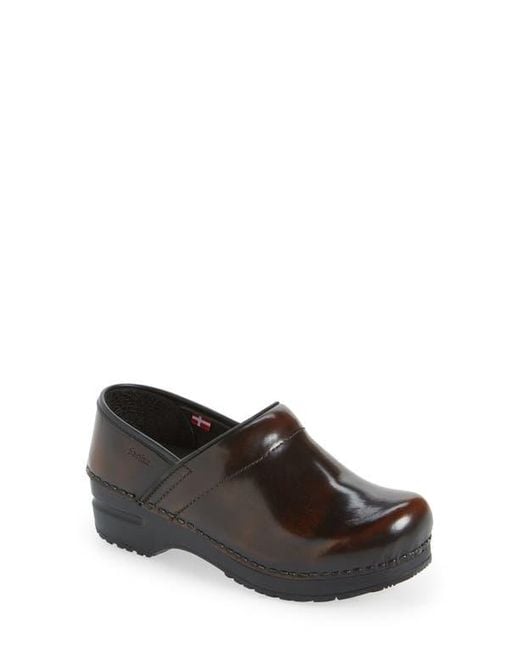 Sanita Black Professional Cabrio Clog