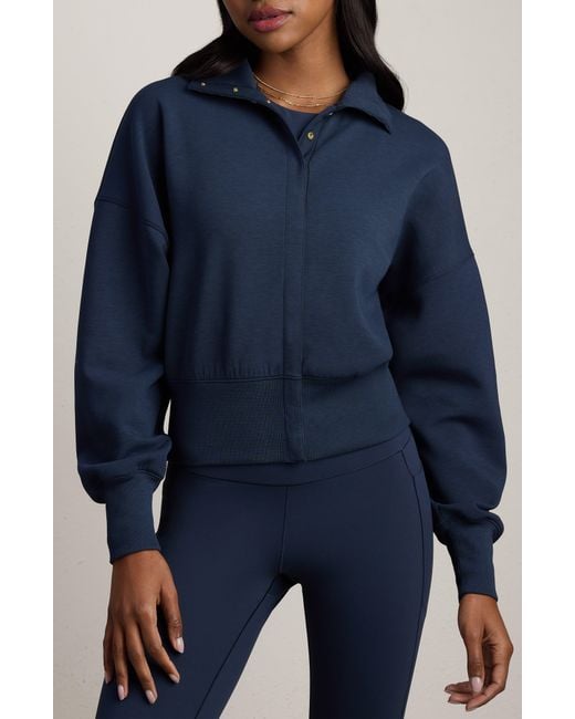 Rhone Blue Dreamglow Snap Jacket