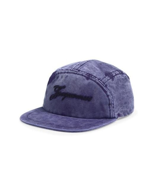 Jacquemus Blue Gardian Hat