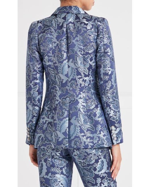 Temperley London Blue Francis Blazer