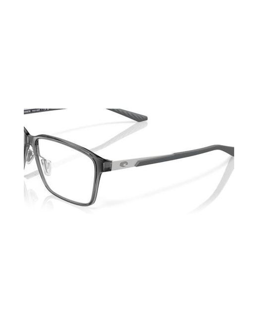 Costa Metallic 53Mm Rectangle Optical Glasses for men