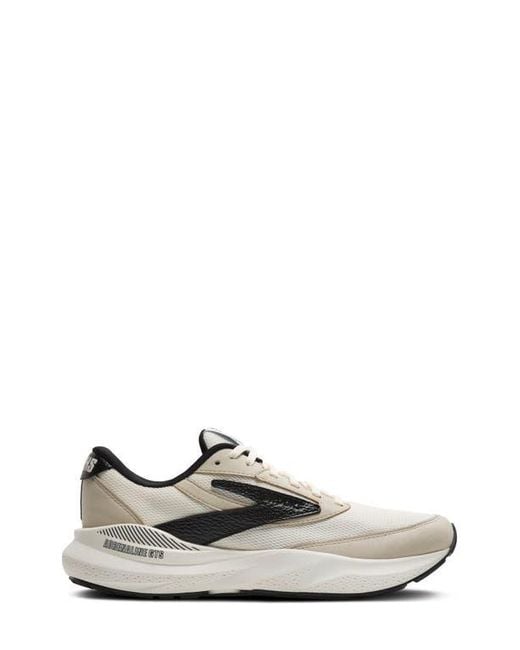 Brooks White Adrenaline Gts 24 Running Shoe for men
