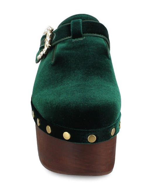 Zigi Black Macarena Platform Clog