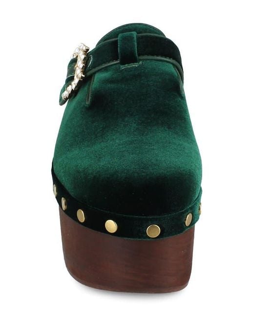 Zigi Black Macarena Platform Clog