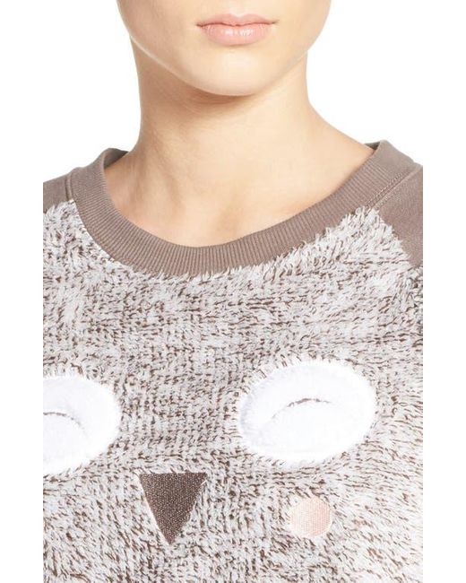 Cozy Zoe Gray 'Cuddle Buddies' Terry Pajamas