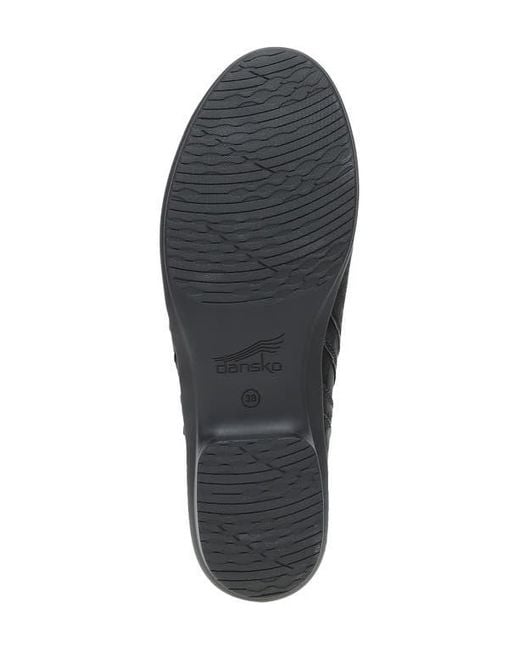 Dansko Black Cheryl Short Boot