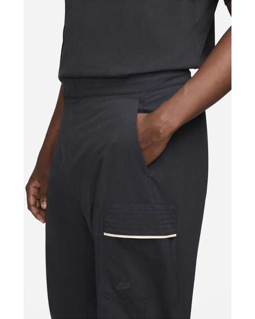 Nike Black Sportswear Style Essentials Utility Pants for men