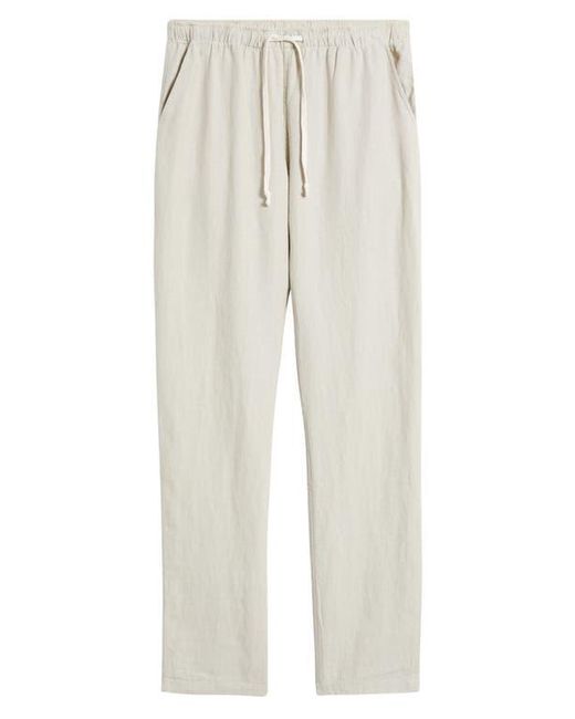 Alex Crane Natural Bo Linen Drawstring Pants for men