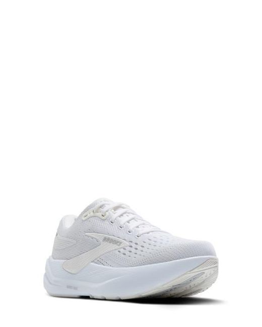 Brooks White Ghost Max 3 Running Shoe