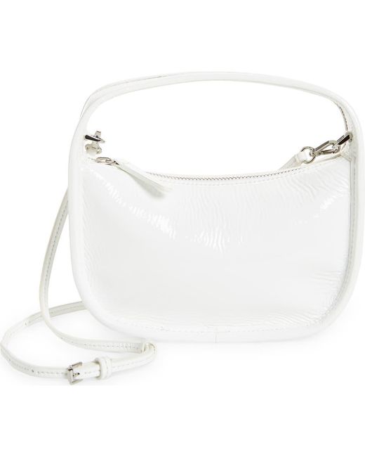 Staud White Venice Convertible Crossbody Bag