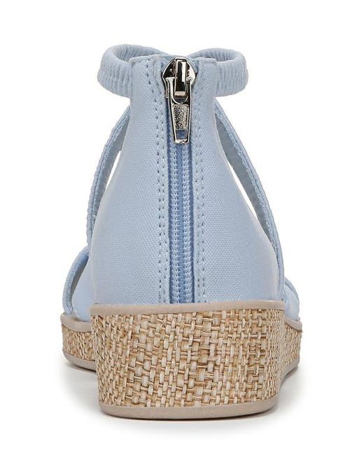 Bzees Blue Bali Wedge Sandal