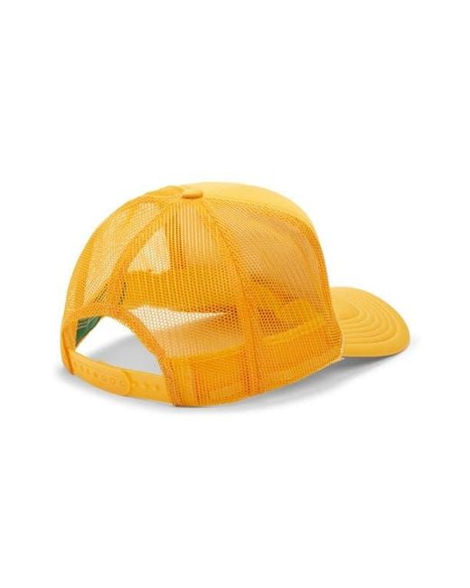 Friday Feelin Yellow Rad Patch Trucker Hat