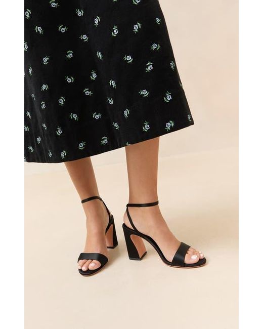 Loeffler Randall Black Malia Ankle Strap Sandal
